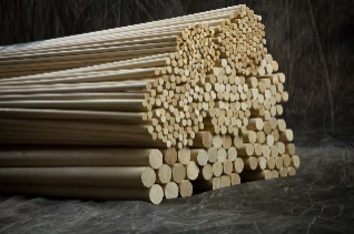 Cindoco - Maple Wood Dowel - 1/4 x 36 - Round